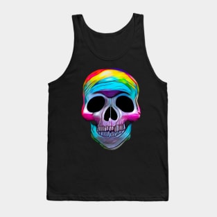 Rainbow Skull Tank Top